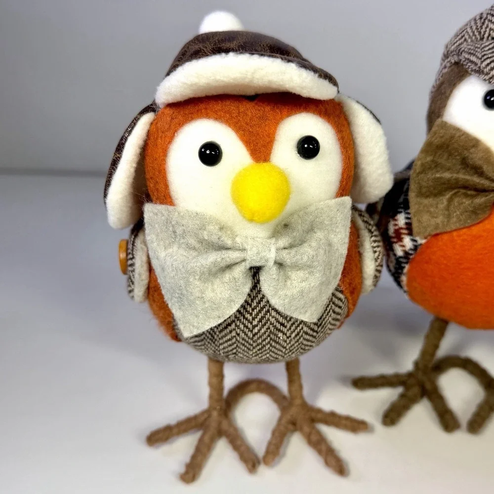 2015/2016 Target Spritz Fall Birds Sherlock & Herringbone Robin Set of 3 Rare